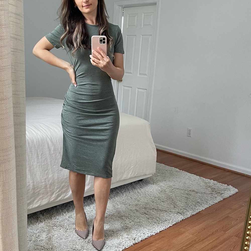 Olive 🫒 knit dress